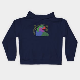 Painted Bird Kids Hoodie